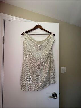H&M Sequined Mini Dress